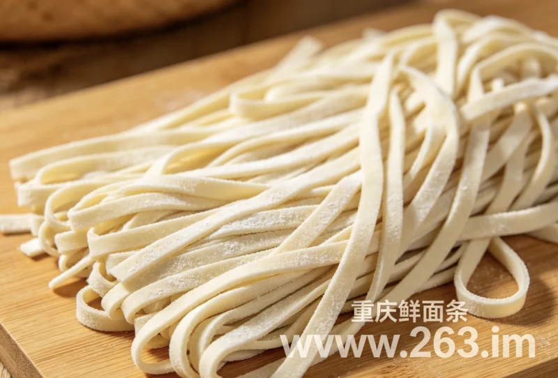 韭菜叶精品手工面-重庆鲜面条