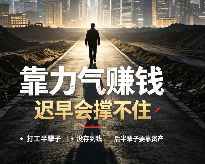 靠力气谋生的人生，终会越活越难-爱面网